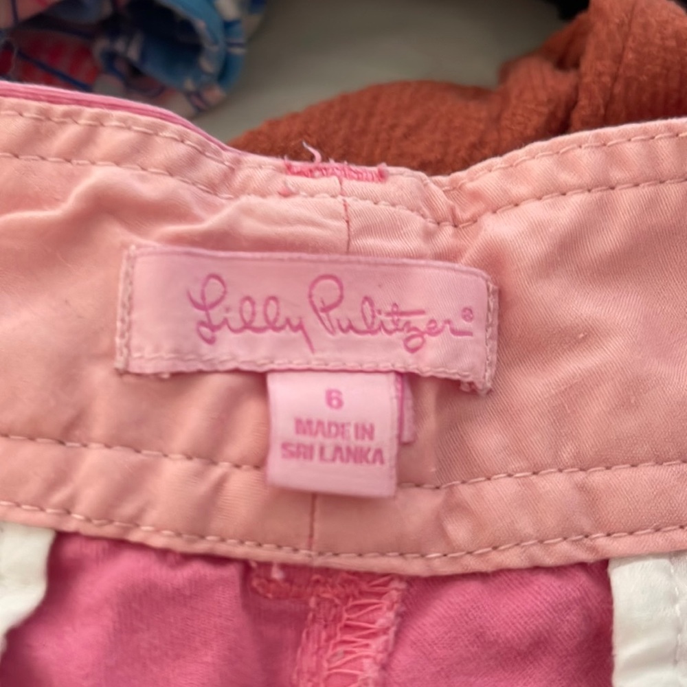 Pink size 6 , shorts good condition